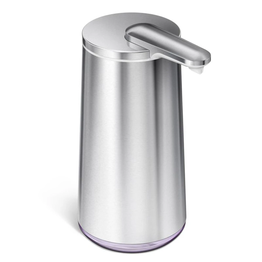 simplehuman ® Brushed Stainless Steel Foam Sensor Soap Pump