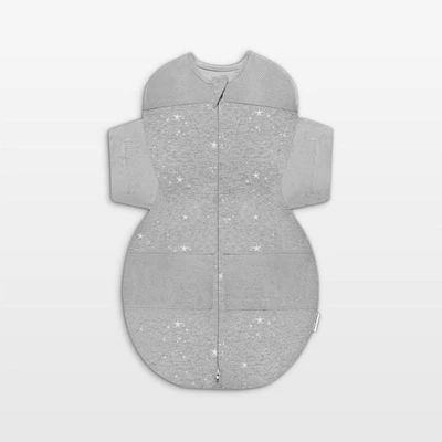 Happiest Baby SNOO Small Grey with Stars Organic Cotton Baby Sleep Sack