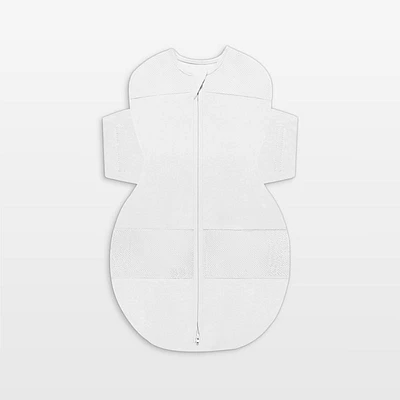 Happiest Baby SNOO White Organic Cotton Baby Sleep Sack