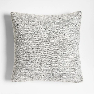 Soft Boucle 20x20 Arctic Ivory Indoor/Outdoor Throw Pillow