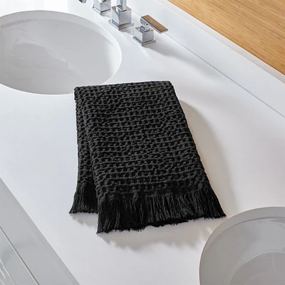 Sola Charcoal Guest Towel