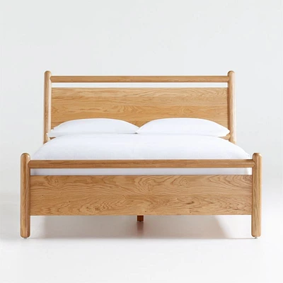 Solano Queen Wood Bed