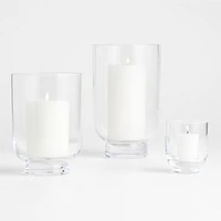 Soto Clear Glass Hurricane Candle Holder 3.5"