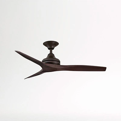 Fanimation Spitfire 48" Dark Bronze/Walnut Indoor/Outdoor Ceiling Fan