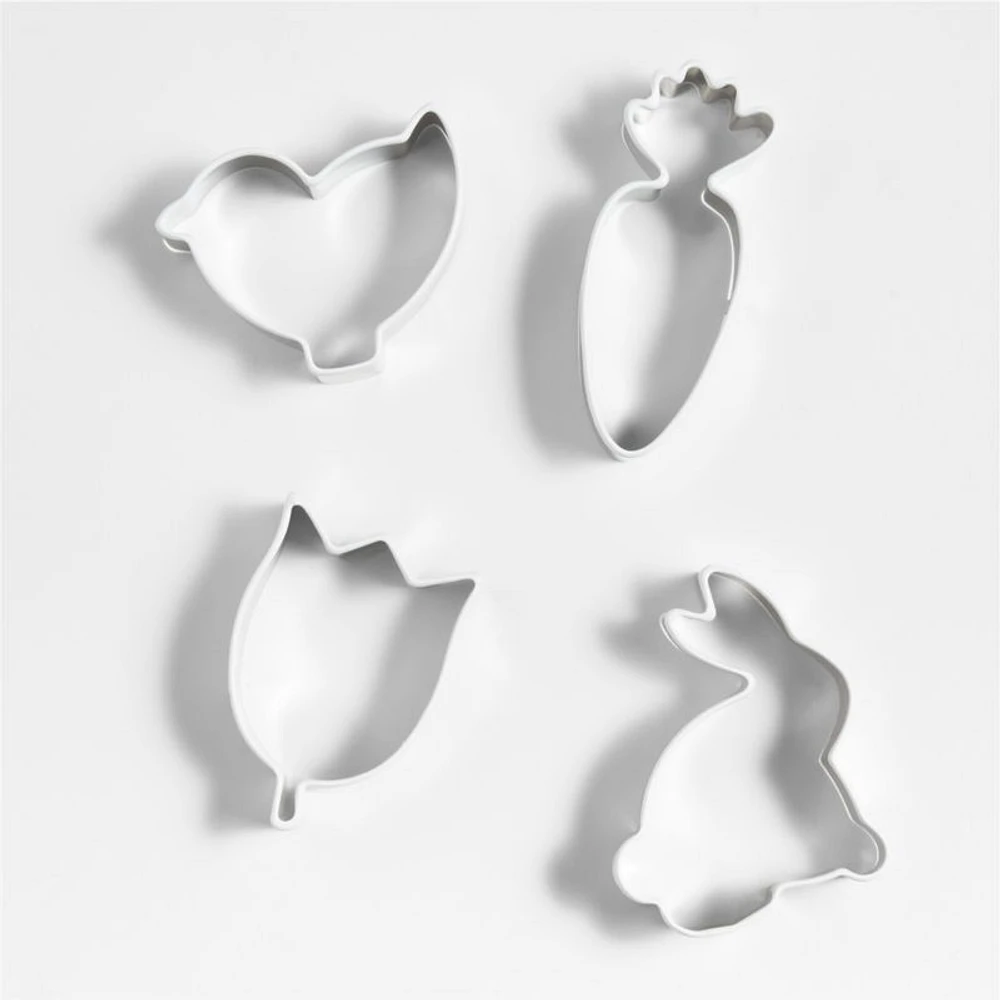 Spring Cookie Cutters, Set of 4