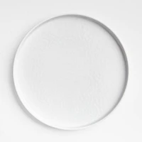 Stacks White Outdoor Melamine Dinner Plate