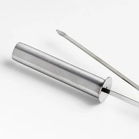 Stainless Steel Sliding Skewers with Hollow Handle, Set of 4