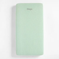 Baby's First Green Star Organic Jersey Baby Crib Fitted Sheet