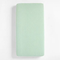 Baby's First Green Star Organic Jersey Baby Crib Fitted Sheet