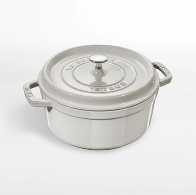 Staub ® 2.75-Qt. White Truffle Round Cocotte