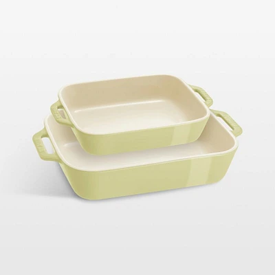 Staub Macaron Pastel Rectangular Bakers