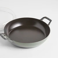 Staub ® 3.5-Qt. Eucalyptus Braiser with Glass Lid