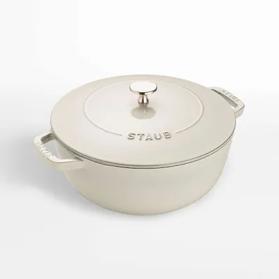 Staub ® 3.75-Qt. White Truffle Essential French Oven