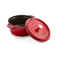 Staub ® 4-Qt Cherry Red Round Cocotte