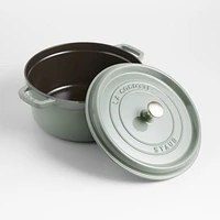 Staub ® 5.5-Qt. Eucalyptus Round Cocotte