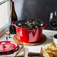 Staub ® 5-Qt. Cherry Tall Round Cocotte