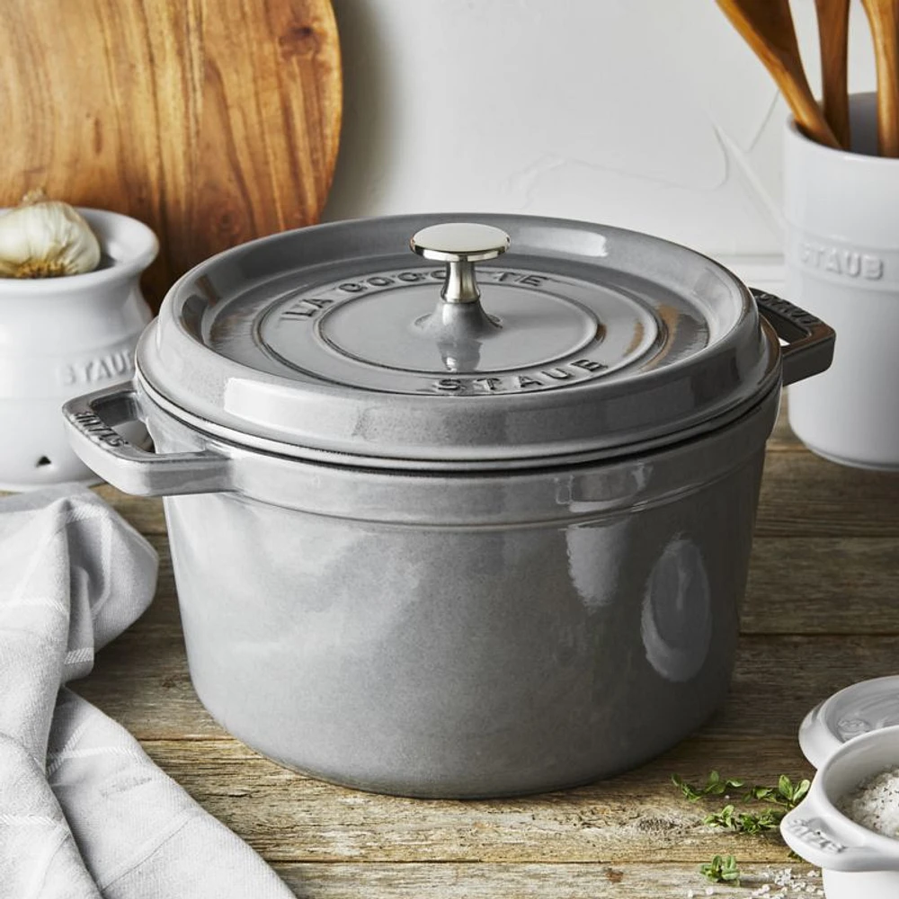 Staub ® 5-Qt. Graphite Tall Round Cocotte