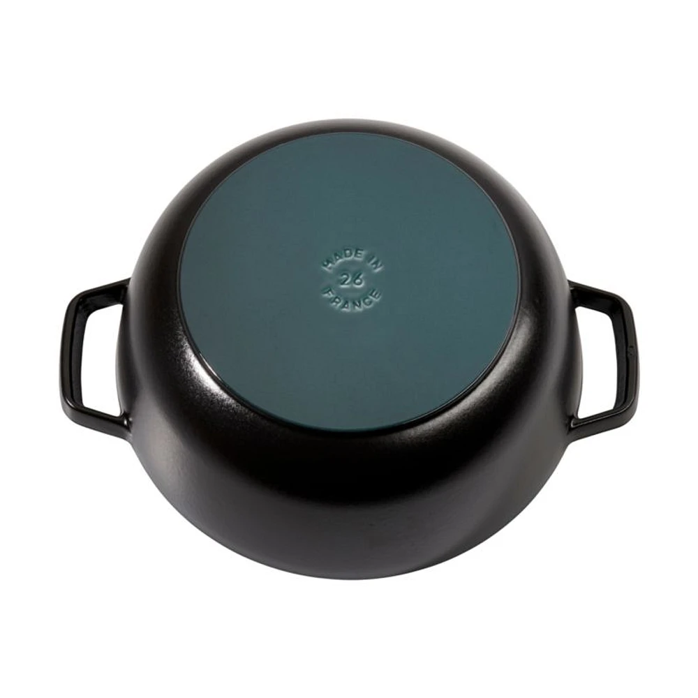 Staub ® Matte Black Cast Iron 5-Qt. Essential French Oven