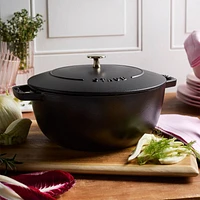 Staub ® Matte Black Cast Iron 5-Qt. Essential French Oven