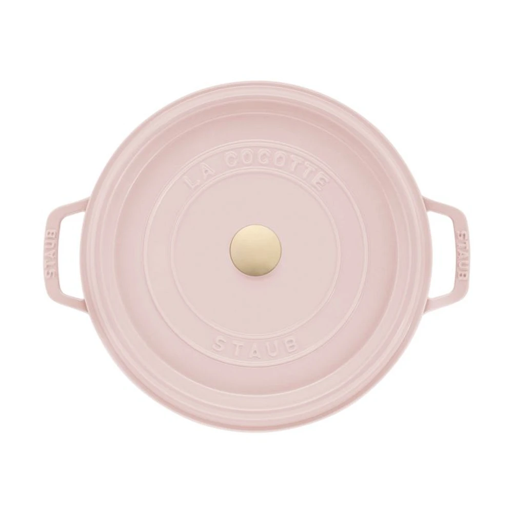 Staub ® Peony Pink Cast Iron 5.5-Qt. Round Cocotte