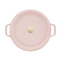 Staub ® Peony Pink Cast Iron 5.5-Qt. Round Cocotte