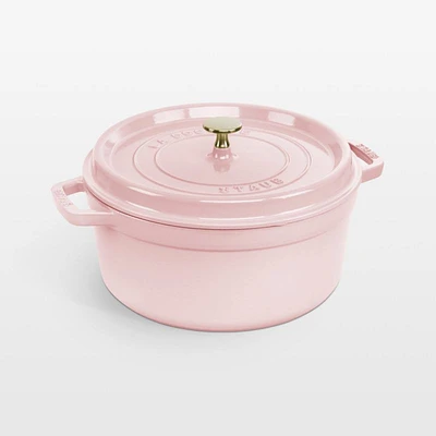 Staub ® Peony Pink Cast Iron 5.5-Qt. Round Cocotte