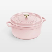 Staub ® Peony Pink Cast Iron 5.5-Qt. Round Cocotte