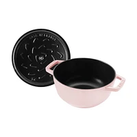 Staub ® Peony Pink Cast Iron 5-Qt. Essential French Oven