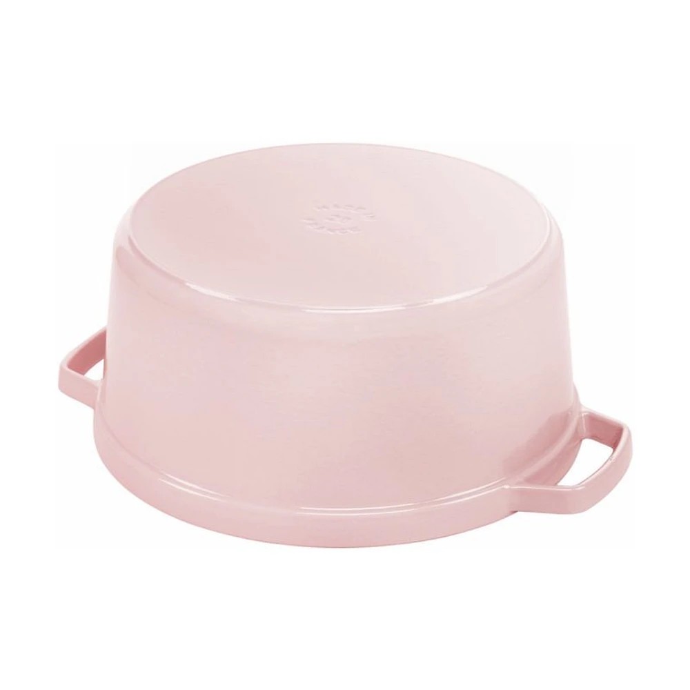 Staub ® Peony Pink Cast Iron 7-Qt. Round Cocotte