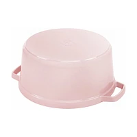Staub ® Peony Pink Cast Iron 7-Qt. Round Cocotte
