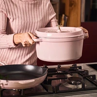 Staub ® Peony Pink Cast Iron 7-Qt. Round Cocotte