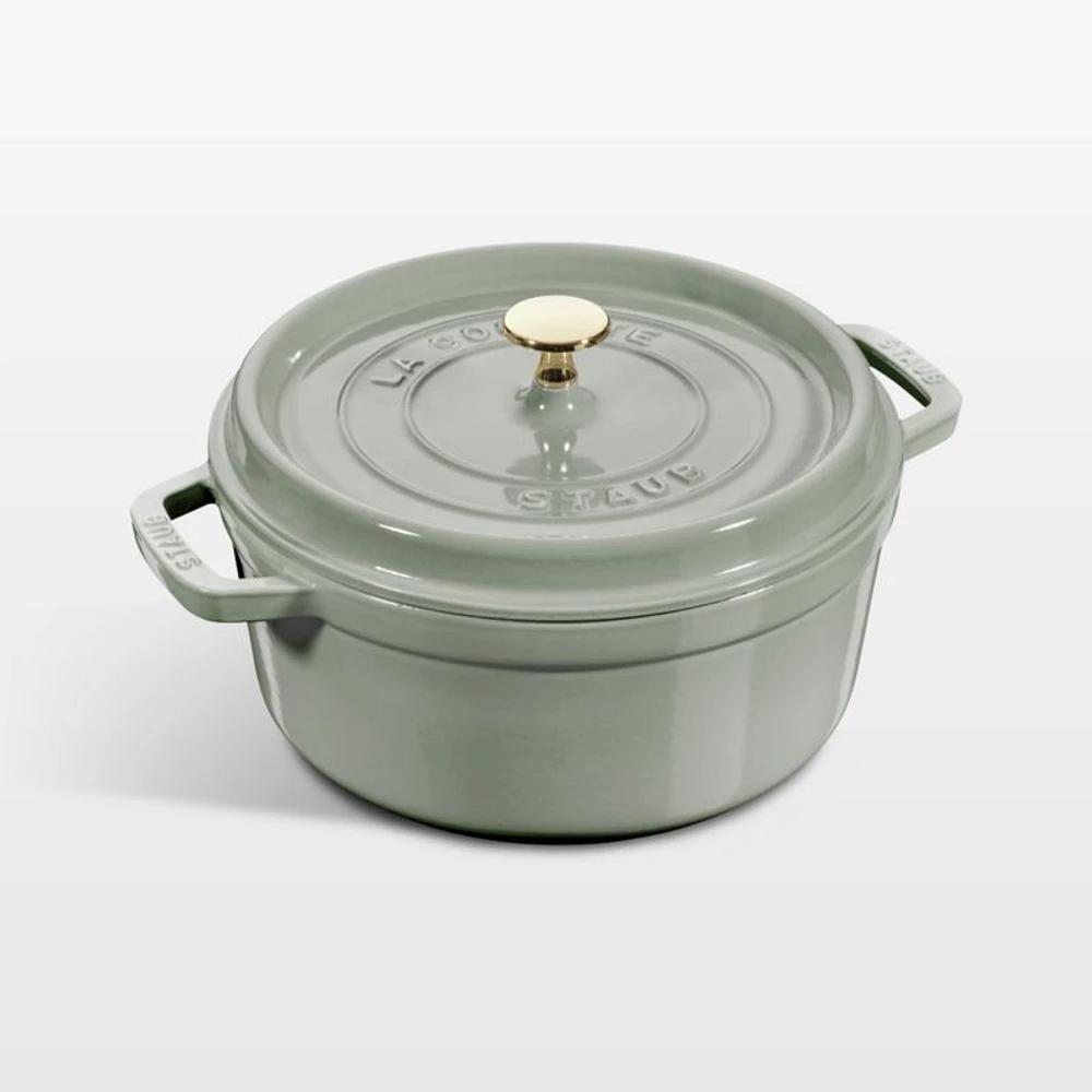 Staub ® 4-Qt Eucalyptus Round Cocotte