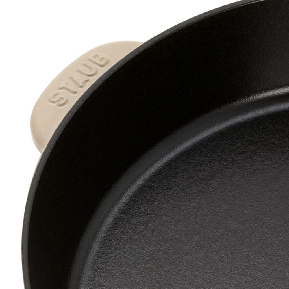 Staub ®  11" Sesame Enameled Cast Iron Traditional Deep Skillet