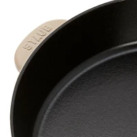 Staub ®  11" Sesame Enameled Cast Iron Traditional Deep Skillet