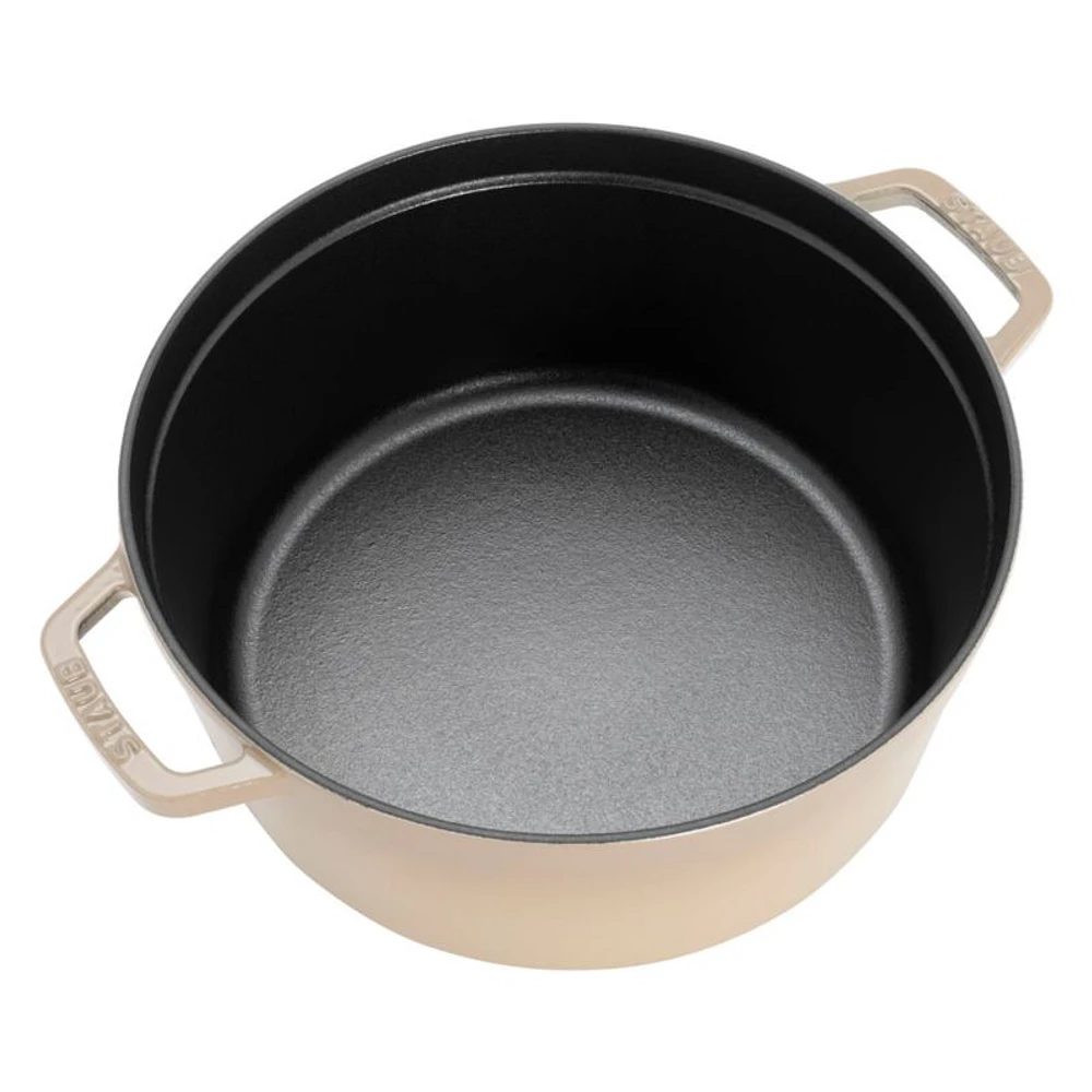 Staub ® Sesame -Qt. Round Cocotte