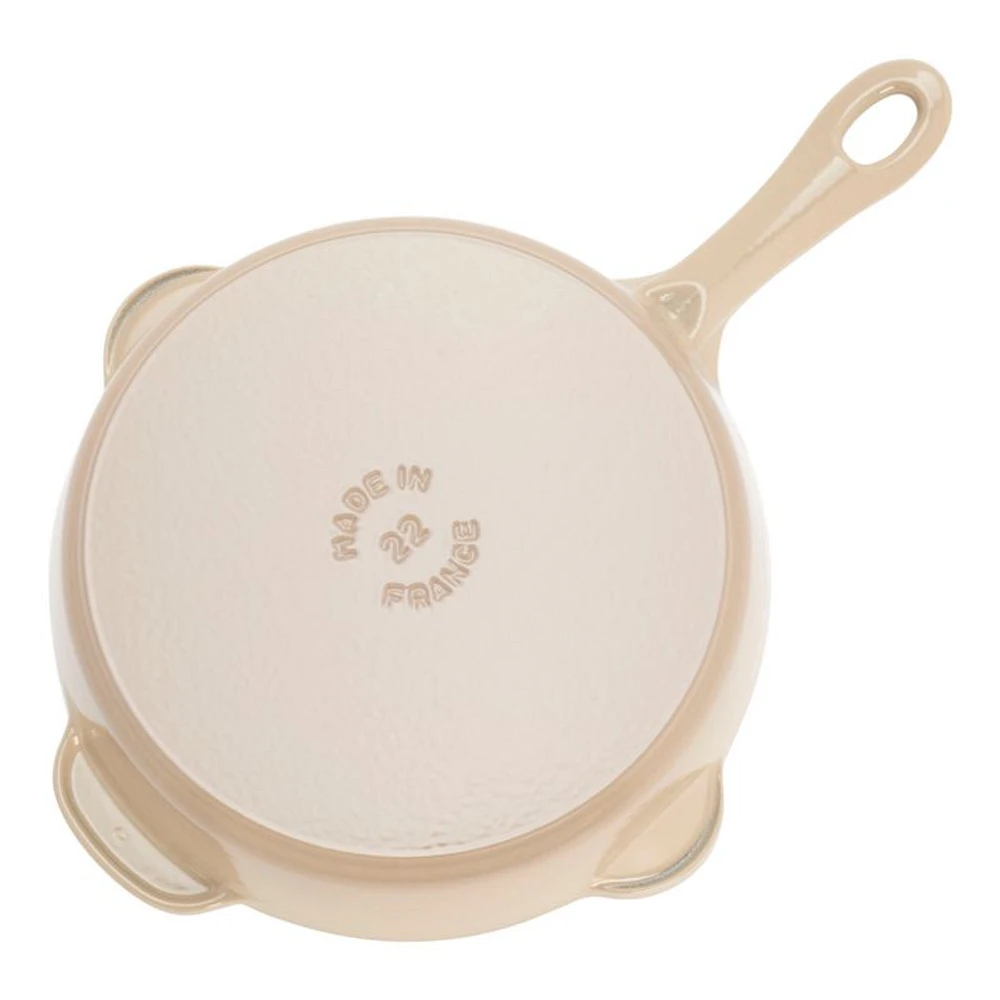 Staub ® 8.5" Sesame Enameled Cast Iron Traditional Deep Skillet