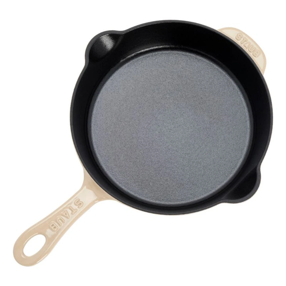 Staub ® 8.5" Sesame Enameled Cast Iron Traditional Deep Skillet