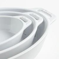 Staub White Oval Bakers, Set of 3