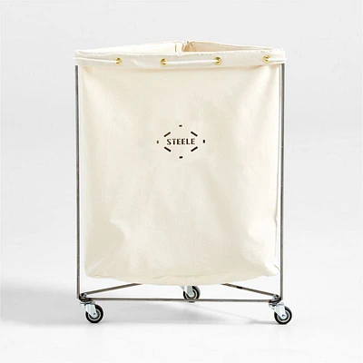 Steele ® Canvas 2.5 Bushel Corner Laundry Hamper