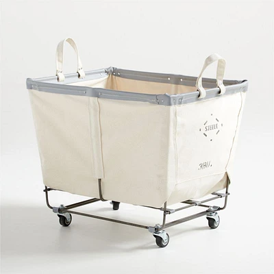 Steele ® Canvas 3-Bushel Rolling Laundry Hamper