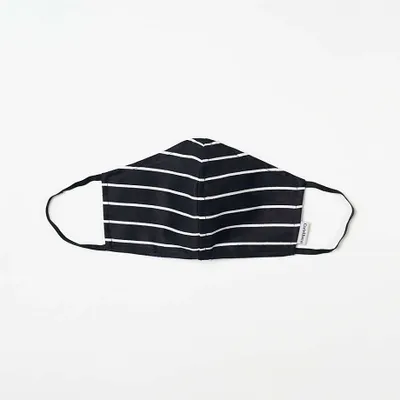 Adult Striped Fabric Washable Face Mask