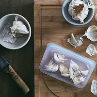 Stasher Clear Reusable Silicone Snack Bag