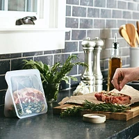 Stasher Clear Reusable Silicone Stand-Up Bag