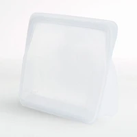 Stasher Clear Reusable Silicone Stand-Up Bag