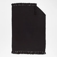 Styles 70"x55" Black Throw Blanket