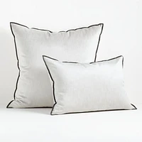 Styria Amber 22"x15" Throw Pillow with Down-Alternative Insert