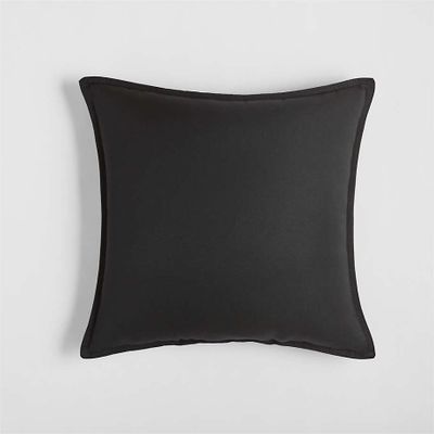 Sunbrella ® Black 20"x20" Outdoor Pillow