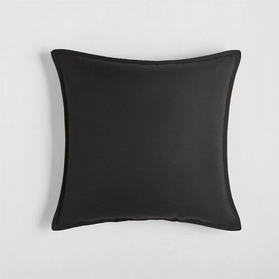 Sunbrella ® Black 20"x20" Outdoor Pillow