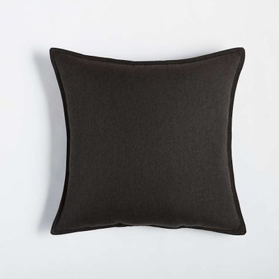 Sunbrella ® Charcoal 20"x20" Outdoor Pillow