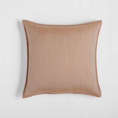 Sunbrella ® 20"x20" Petal Pink Outdoor Pillow